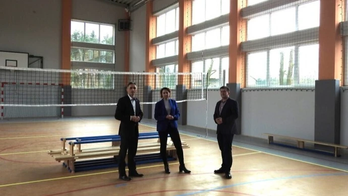 Sala gimnastyczna prawie gotowa