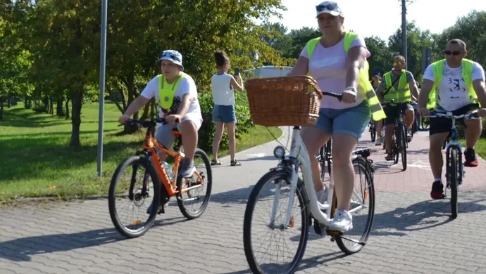 Rajd rowerowy z OSiR-em