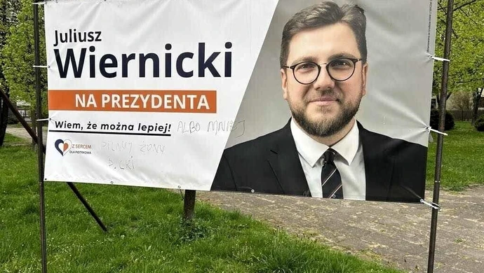 Granice zostały przekroczone. Juliusz Wiernicki złożył doniesienie na policji