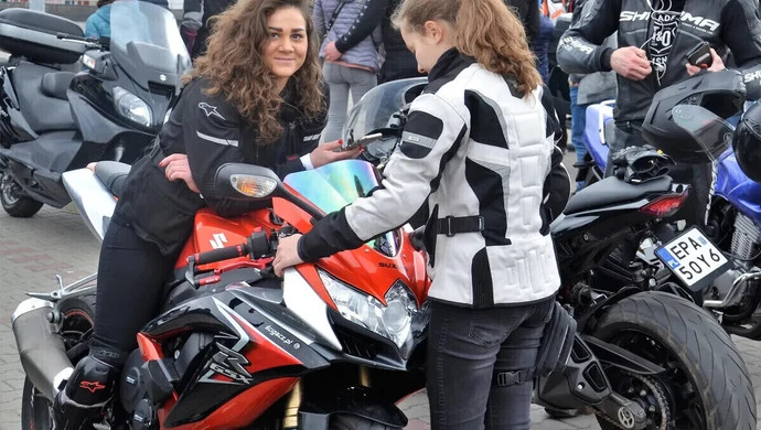 Rozpoczęcie sezonu motocyklowego w Piotrkowie