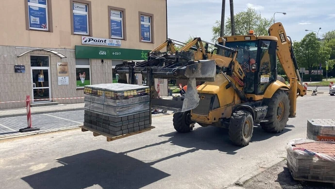 Nowy chodnik na Próchnika