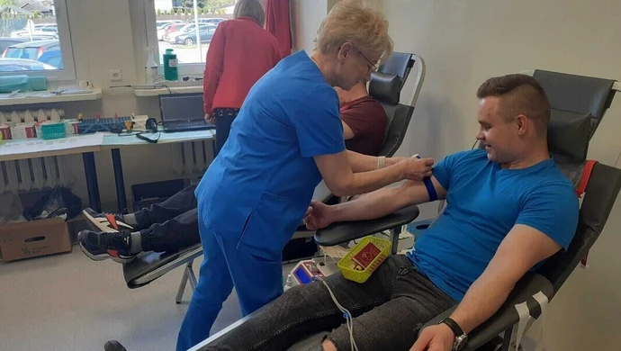 Akcja krwiodawstwa przyciągnęła ponad 40 osób