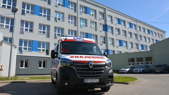 Nowy ambulans Samodzielnego Szpitala Wojewódzkiego