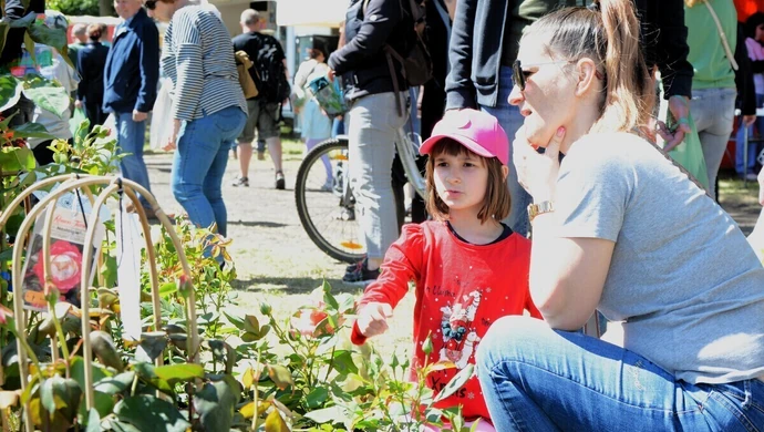 Tłumy na targach ogrodniczych