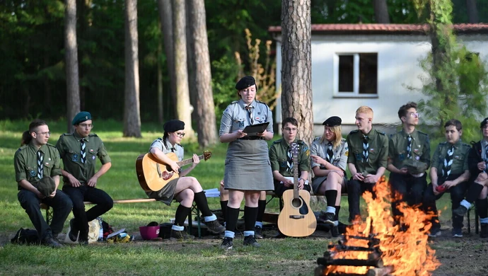 Harcerze świętowali 35-lecie szczepu Matecznik