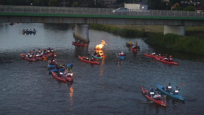 To była magiczna noc nad Pilicą