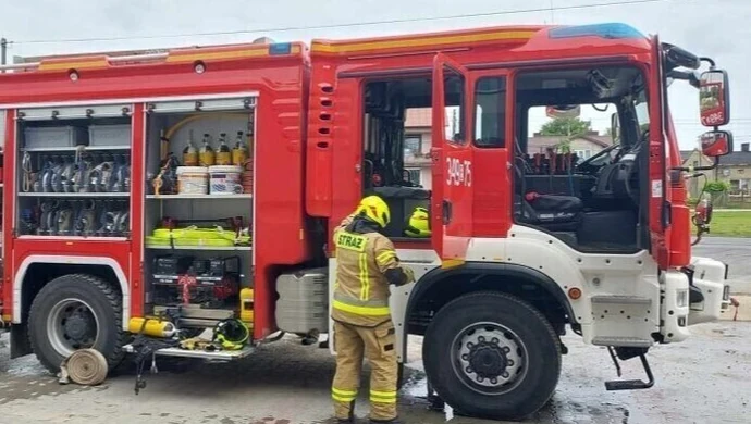 Kontrola gotowości bojowej jednostki strażackiej wyszła na „5”