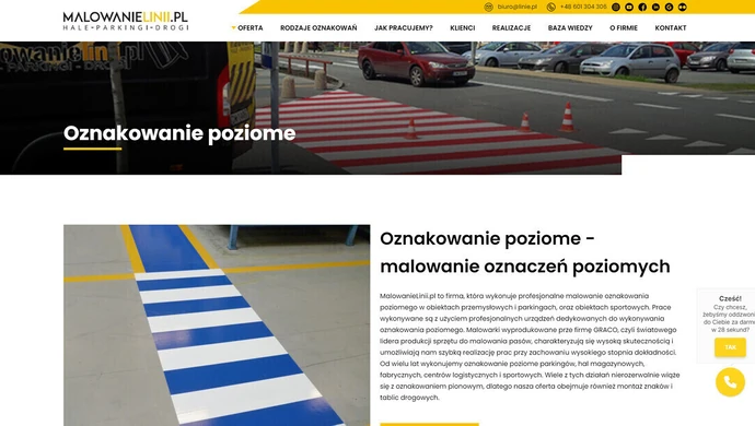 Co to jest oznakowanie poziome grubowarstwowe?