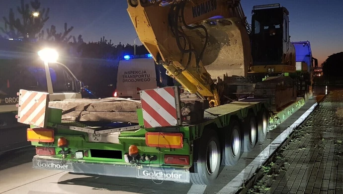 ITD zatrzymało przeładowane samochody ciężarowe