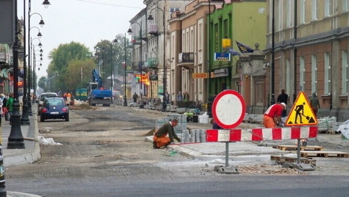Ulica Słowackiego będzie zamknięta. Od POW do pl. Kościuszki