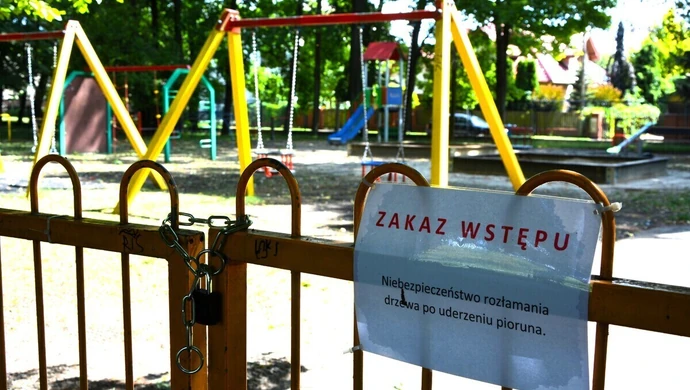 Kiedy otworzą plac zabaw w parku Poniatowskiego?