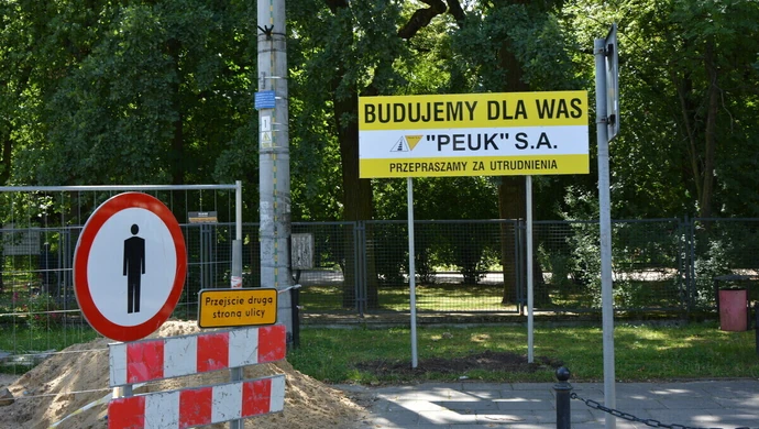 Czy ulica Żeromskiego w Piotrkowie zostanie oddana w terminie?