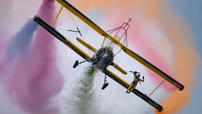 Tłumy na piotrkowskim lotnisku. Drugi dzień FLY FEST ZDJĘCIA