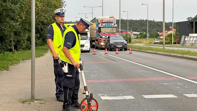 Potrącenie pieszego na Sulejowskiej. Sprawca zbiegł (AKTUALIZACJA)