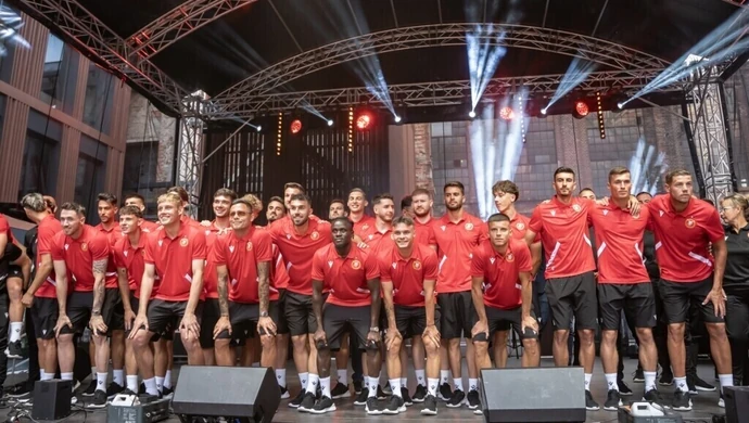 Kadra Widzewa Łódź zaprezentowana