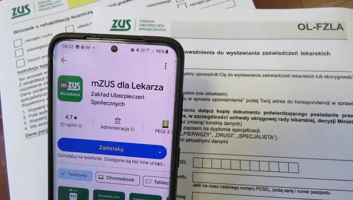 Ułatwienia dla lekarzy w wystawianiu zwolnień