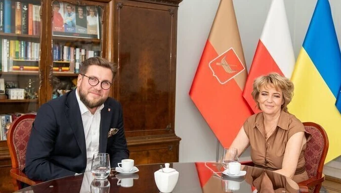 Spotkanie prezydentów Piotrkowa i Łodzi