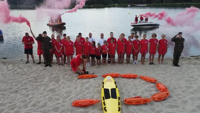 Ratownicy WOPR-u uczcili pamięć powstańców