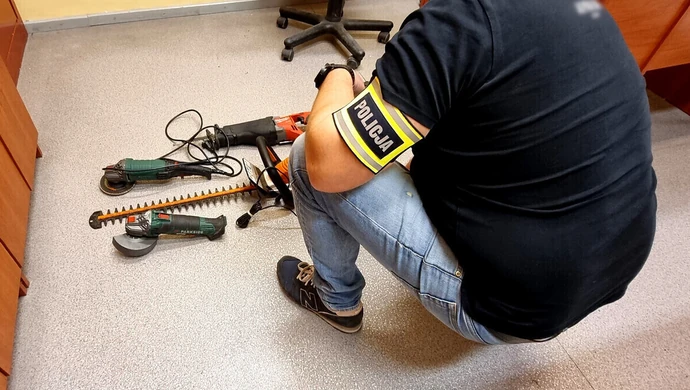 100 gramów metamfetaminy, kradzież elektronarzędzi. 29-latek zatrzymany