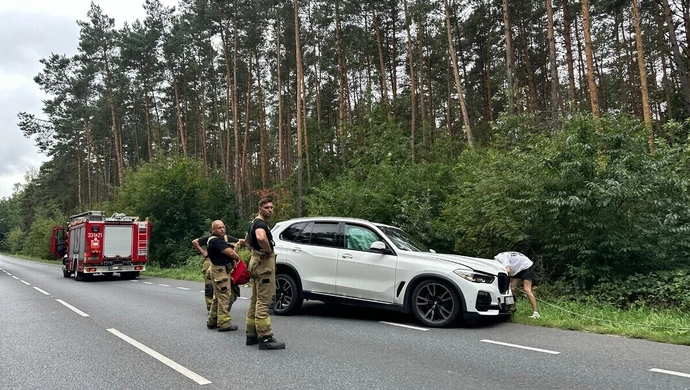 Trzy osoby ranne w wypadku na ul. Rakowskiej
