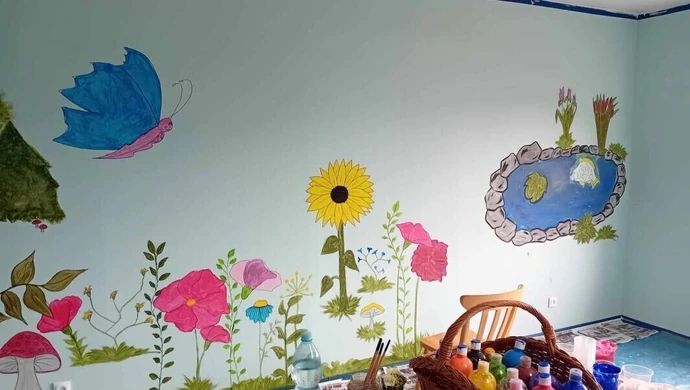 Nowa świetlica dla dzieci projektu Koła Gospodyń Wiejskich &#8222;Złote Wianki&#8221;