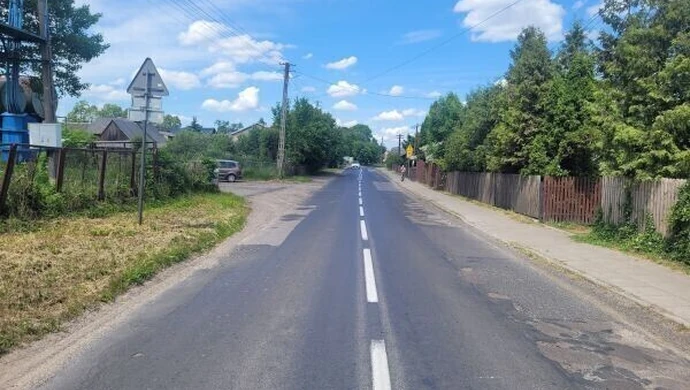 Rozbudowa drogi wojewódzkiej w Bąkowej Górze