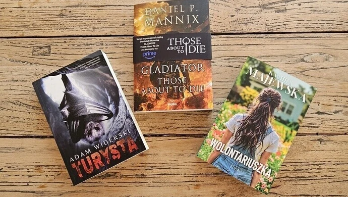 Książka na weekend &#8211; jaskiniowy kryminał i historie gladiatorów