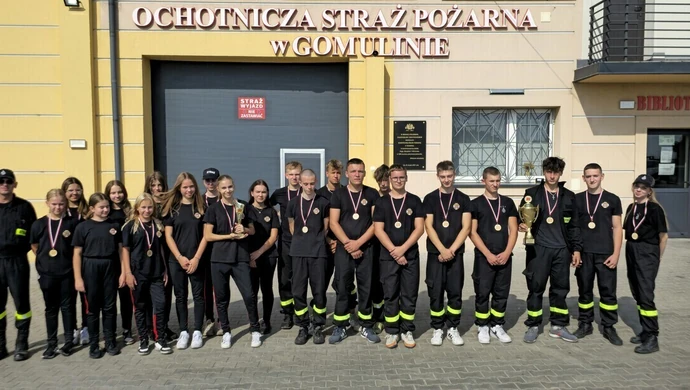 Chłopcy z MDP OSP Gomulin najlepsi w powiecie