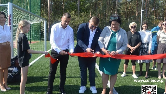 Otwarcie najnowocześniejszego kompleksu sportowego w gminie Sulejów