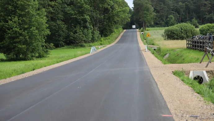 Droga Parzniewice &#8211; Blizin już po remoncie