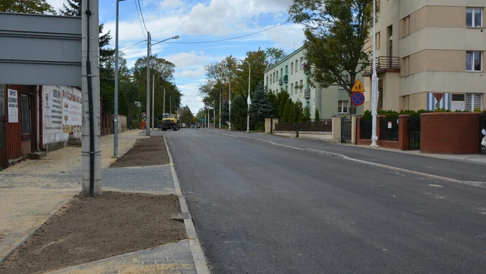 Remont ul. Żeromskiego na finiszu. Drogowcy skończą przed czasem