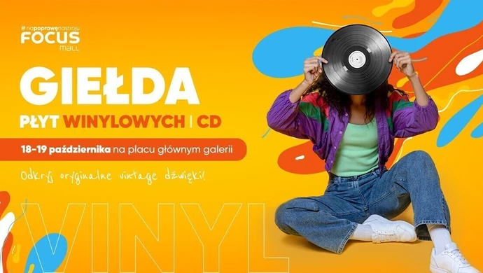 Jesienna Giełda Płyt Winylowych i CD w Focus Mall w Piotrkowie