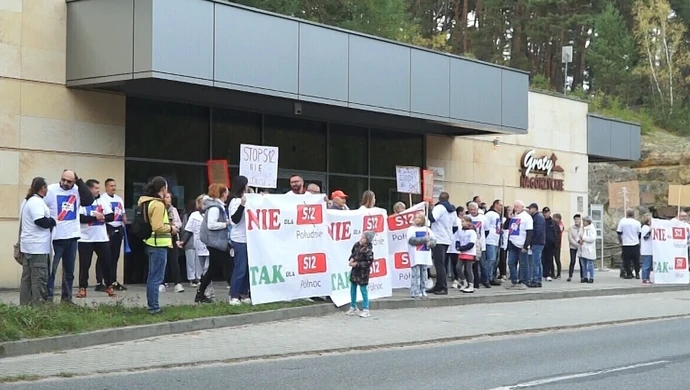 Kolejny protest w sprawie przebiegu S12