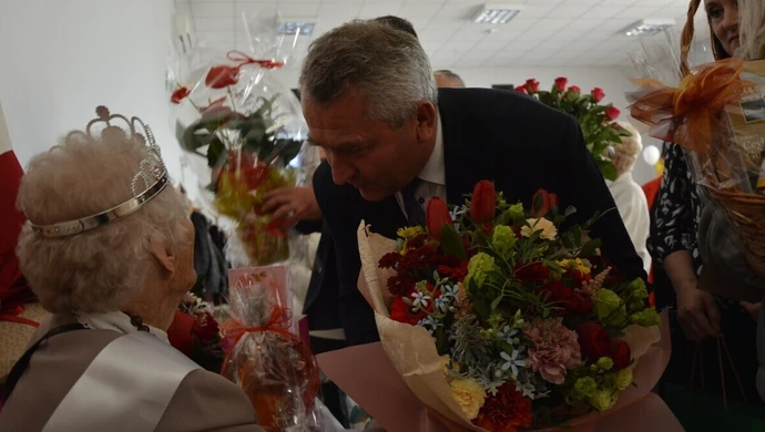 100 osób świętowało 100-lecie urodzin pani Sabiny