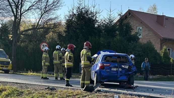 Groźny wypadek na DK91 w Ignacowie