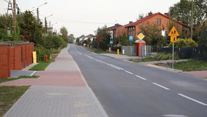 Droga Siomki &#8211; Krzyżanów &#8211; Glina gotowa