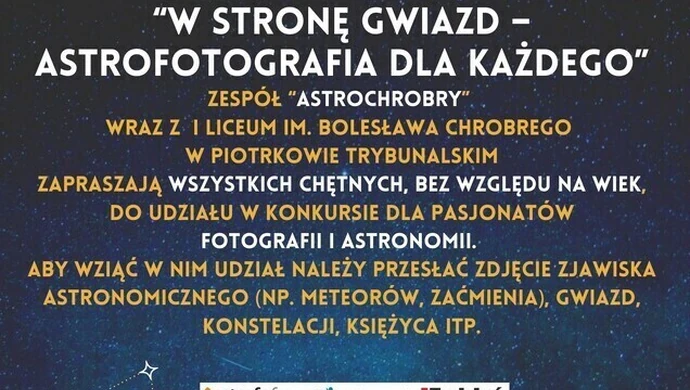 Konkurs "W stronę gwiazd - astrofotografia dla każdego"