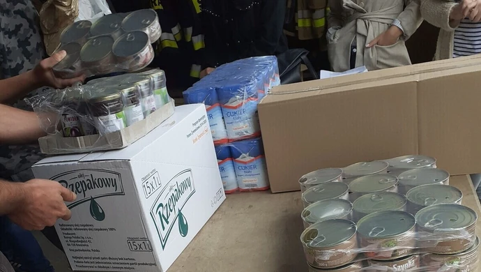 Ostatnie w tym roku paczki żywnościowe rozdane