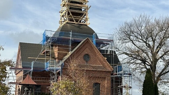 Remont kościoła św. Anny w Bogusławicach