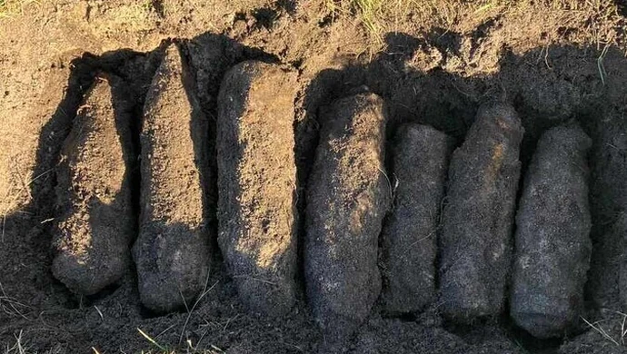 Poszukiwacz zabytków odnalazł groźne niewybuchy