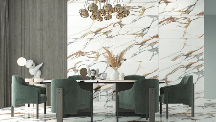 Z czym łączyć marmur we wnętrzu, by uzyskać udany efekt wizualny?
