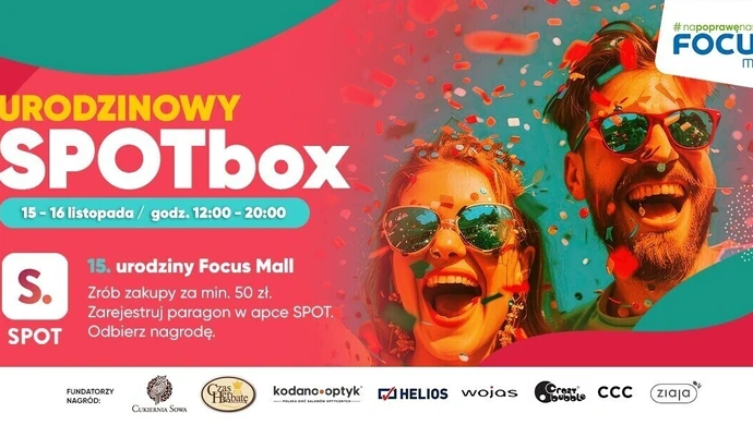 Urodzinowy SPOTbox w Focus Mall w Piotrkowie