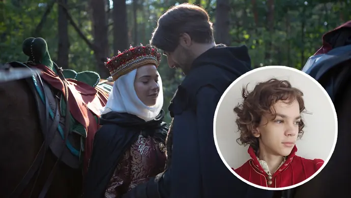 16-letni Borys Bartłomiejczyk z gminy Sulejów zagrał w serialu "Korona Królów"