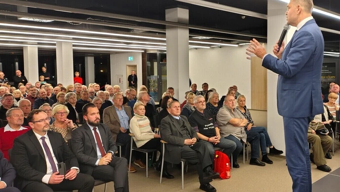 Prezes IPN Karol Nawrocki w Piotrkowie