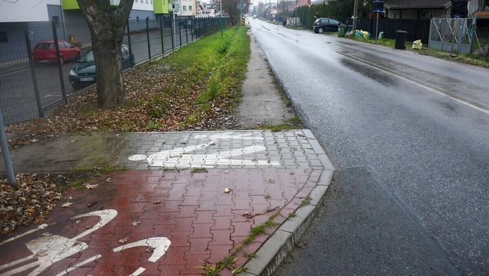 Od jutra rozpocznie się budowa chodnika. Będą utrudnienia na Wierzejskiej