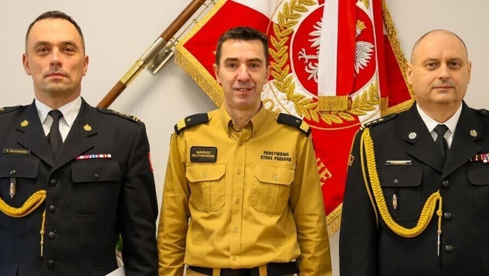 Były komendant KM PSP w Piotrkowie został zastępcą k-nta wojewódzkiego w Łodzi