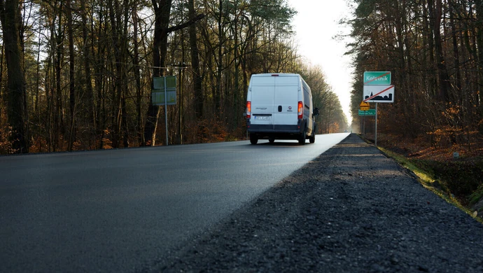 Bezpieczniej na trasie z Koluszek do Piotrkowa Trybunalskiego