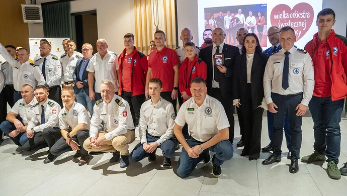 Złote odznaki za złote serca dla ratowników WOPR