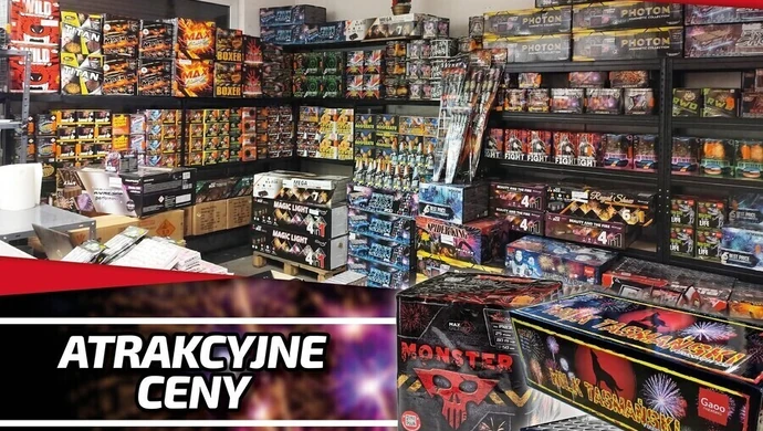 Fajerwerki - punkt sprzedaży