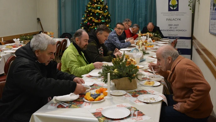 Wigilia dla osób samotnych w SWPA "PAŁACYK"